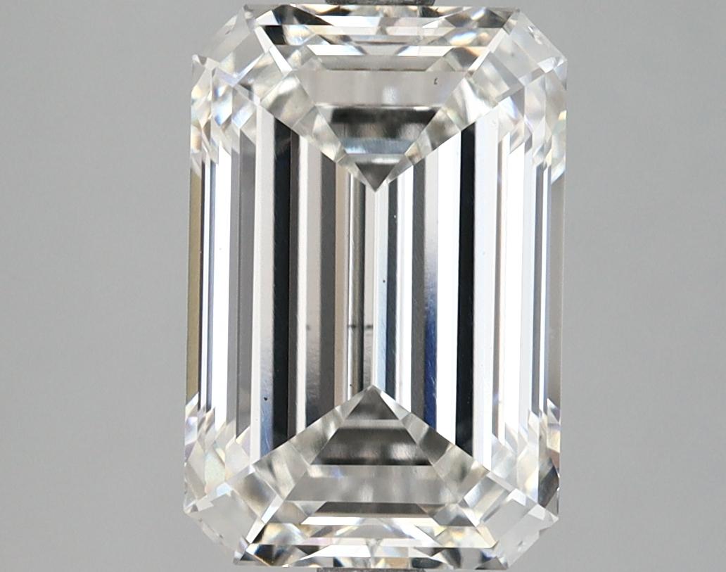 3.91 Carat Emerald Shaped Excellent Cut VS1 IGI Certified Lab Grown Diamond