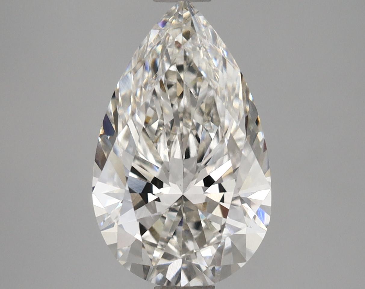 2.45 Carat Pear Shaped Ideal Cut VS1 IGI Certified Lab Grown Diamond