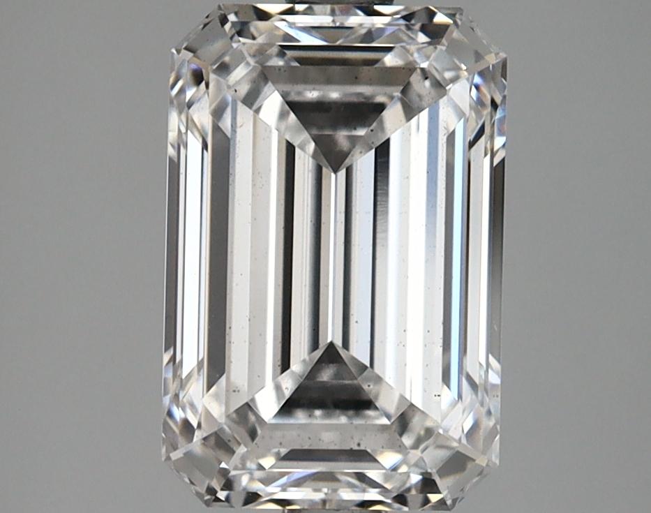 2.86 Carat Emerald Shaped Excellent Cut VS2 IGI Certified Lab Grown Diamond