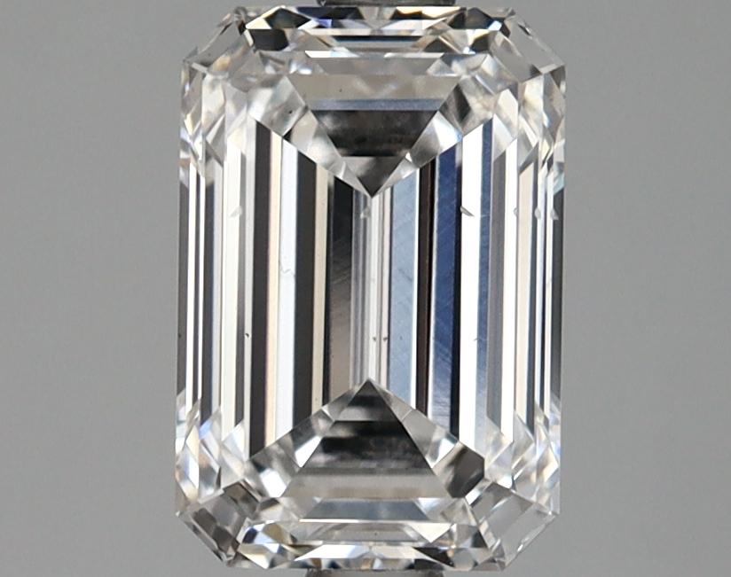 2.05 Carat Emerald Shaped Ideal Cut VS2 IGI Certified Lab Grown Diamond