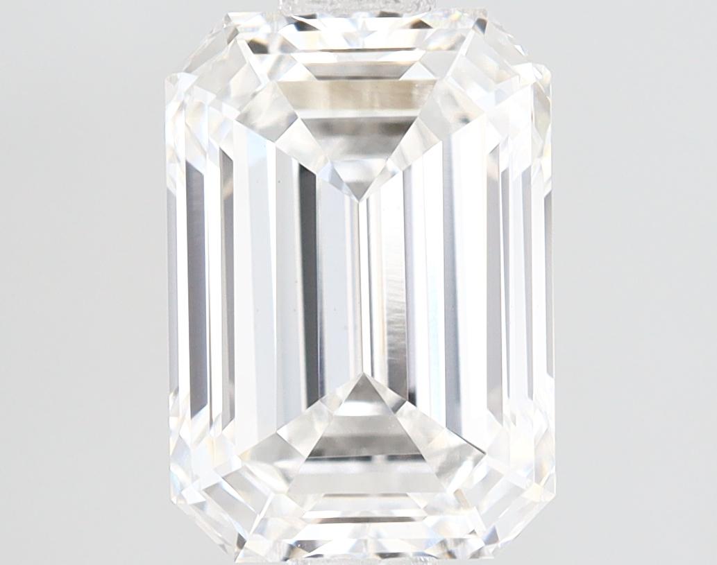 2.08 Carat Emerald Shaped Ideal Cut VS1 GIA Certified Lab Grown Diamond