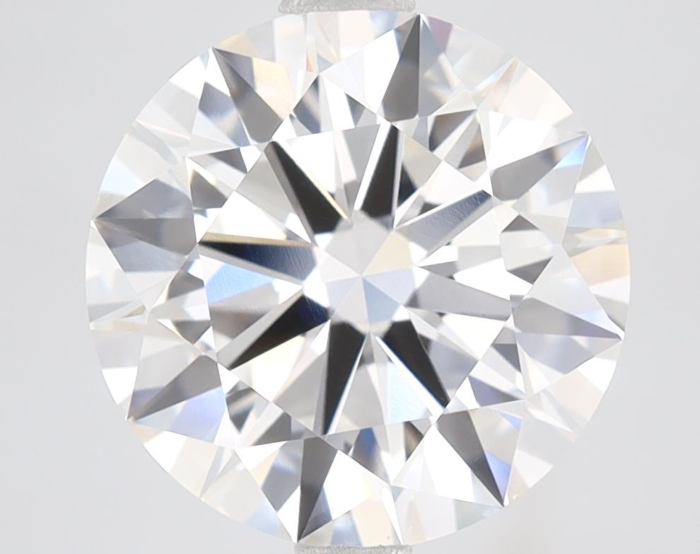 3.52 Carat Round Shaped Excellent Cut VVS2 GIA Certified Lab Grown Diamond