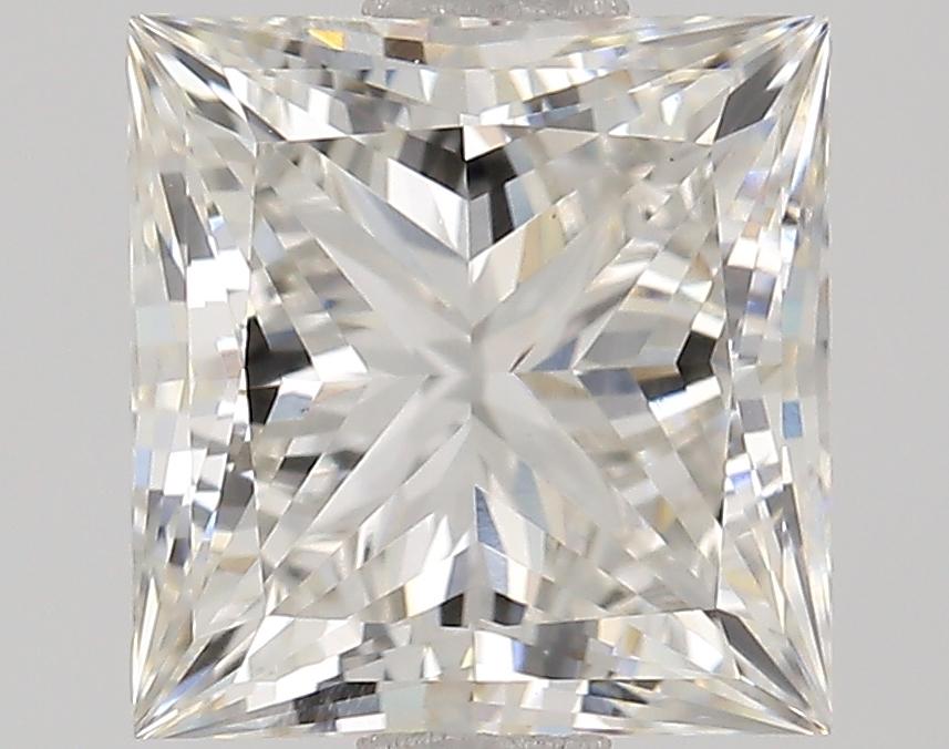 1.88 Carat Princess Shaped Very Good Cut VVS2 GIA Certified Lab Grown Diamond