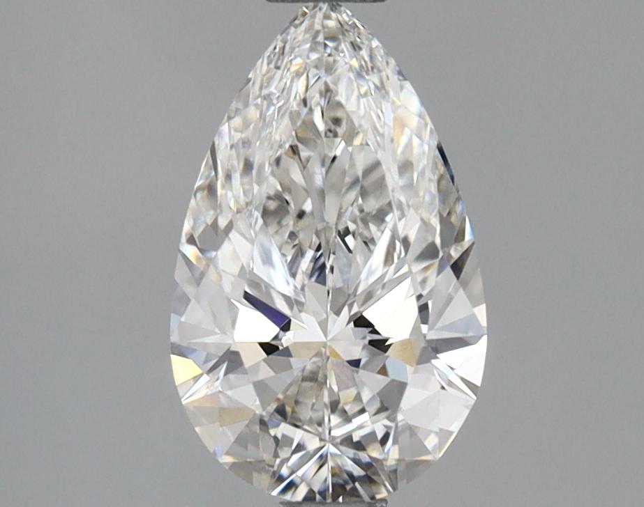 1.08 Carat Pear Shaped Ideal Cut IF IGI Certified Lab Grown Diamond