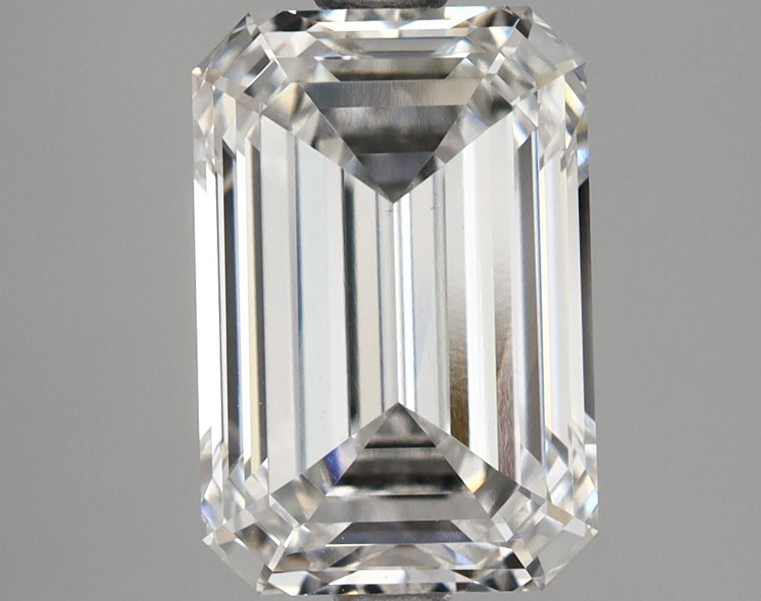 2.69 Carat Emerald Shaped Ideal Cut VS1 IGI Certified Lab Grown Diamond