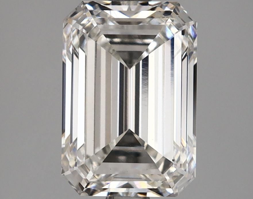2.63 Carat Emerald Shaped Ideal Cut VS1 IGI Certified Lab Grown Diamond