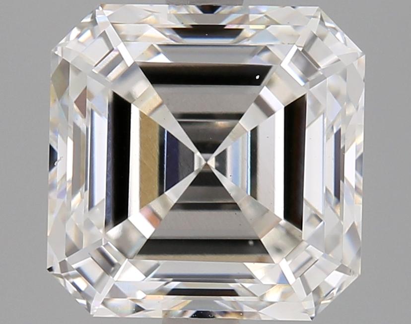 3.36 Carat Asscher Shaped Excellent Cut VS1 GIA Certified Lab Grown Diamond