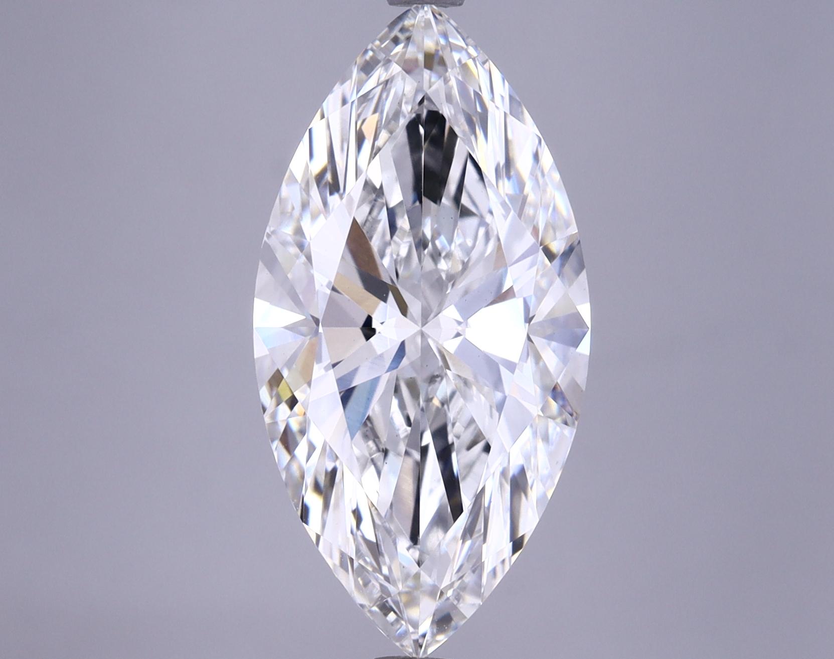 5.31 Carat Marquise Shaped Very Good Cut VS2 GIA Certified Lab Grown Diamond