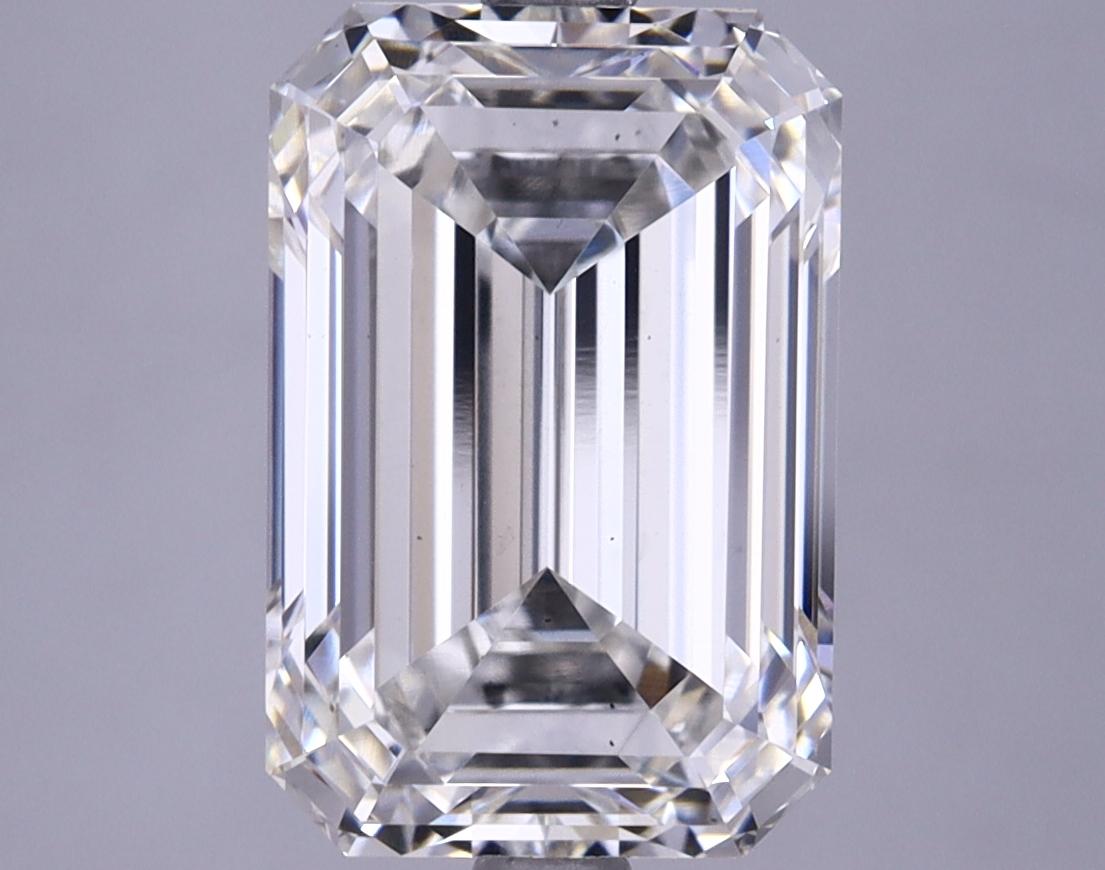 4.71 Carat Emerald Shaped Excellent Cut VS2 GIA Certified Lab Grown Diamond