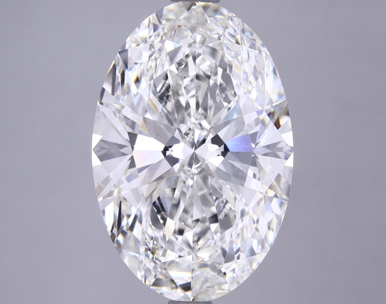 4.81 Carat Oval Shaped Very Good Cut VS2 GIA Certified Lab Grown Diamond