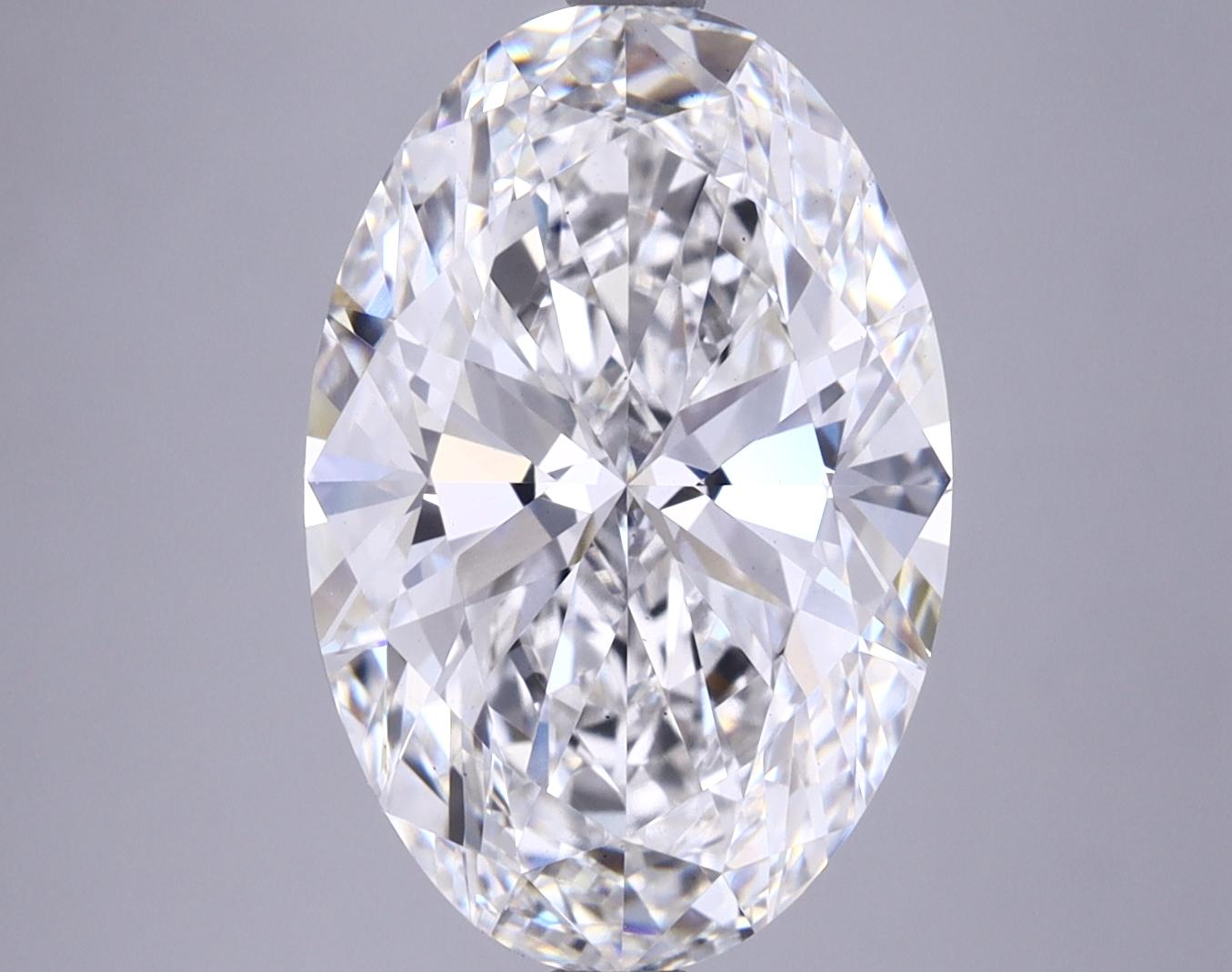 5.51 Carat Oval Shaped Excellent Cut VS2 GIA Certified Lab Grown Diamond