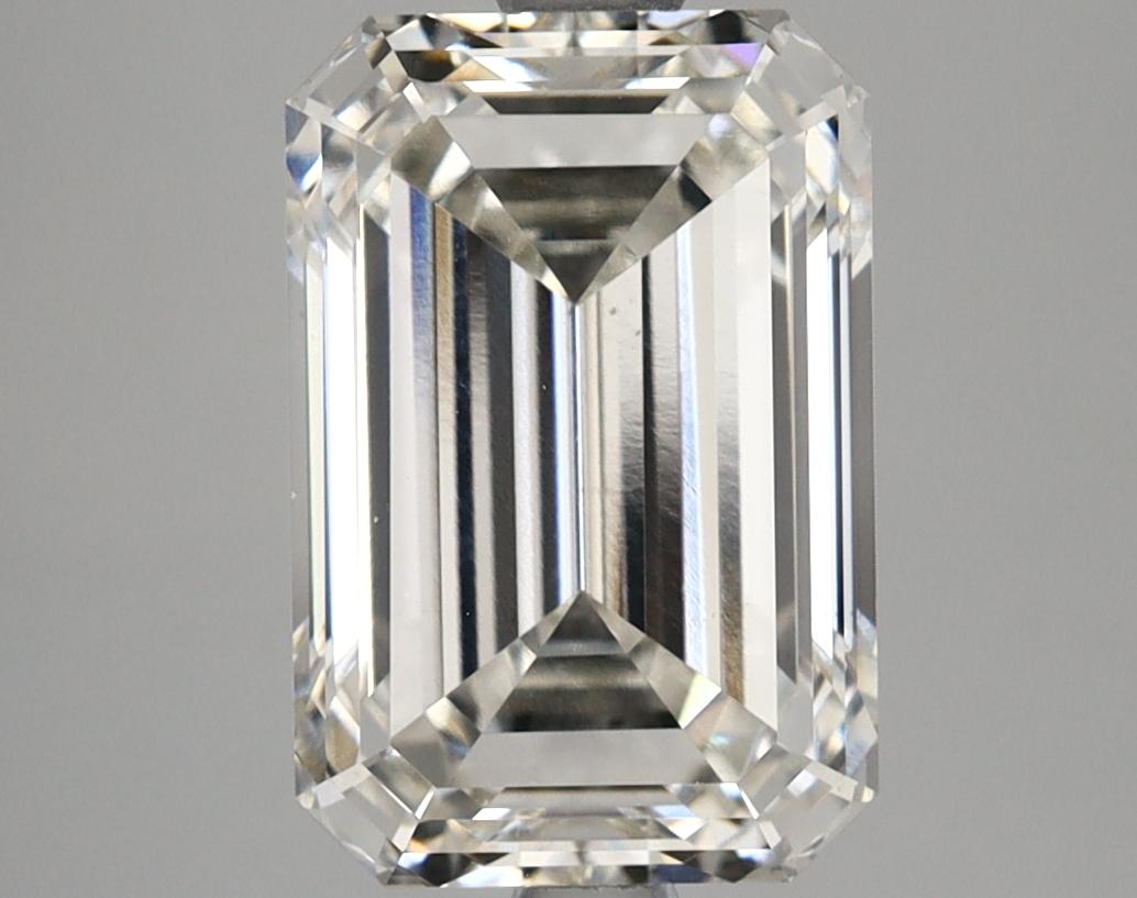 3.85 Carat Emerald Shaped Excellent Cut VS1 IGI Certified Lab Grown Diamond