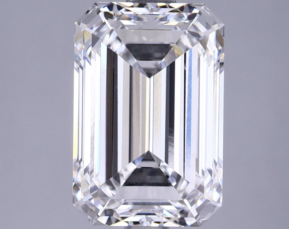 3.24 Carat Emerald Shaped Ideal Cut VS2 GIA Certified Lab Grown Diamond