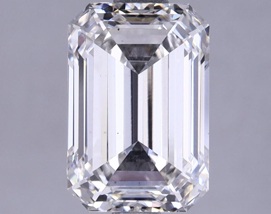 2.31 Carat Emerald Shaped Ideal Cut VS1 GIA Certified Lab Grown Diamond
