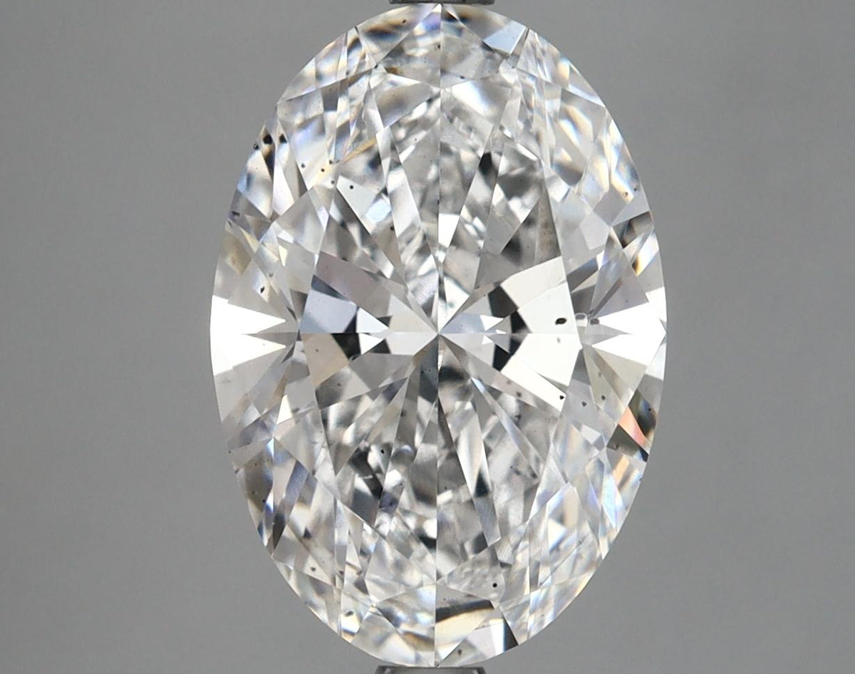 4.01 Carat Oval Shaped Ideal Cut SI1 IGI Certified Lab Grown Diamond