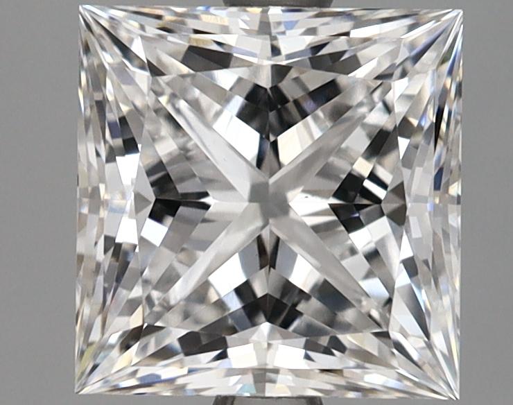 2.65 Carat Princess Shaped Ideal Cut VS1 GIA Certified Lab Grown Diamond