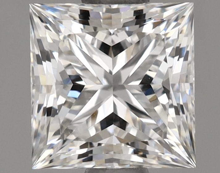 1.07 Carat Princess Shaped Very Good Cut VVS1 GIA Certified Lab Grown Diamond