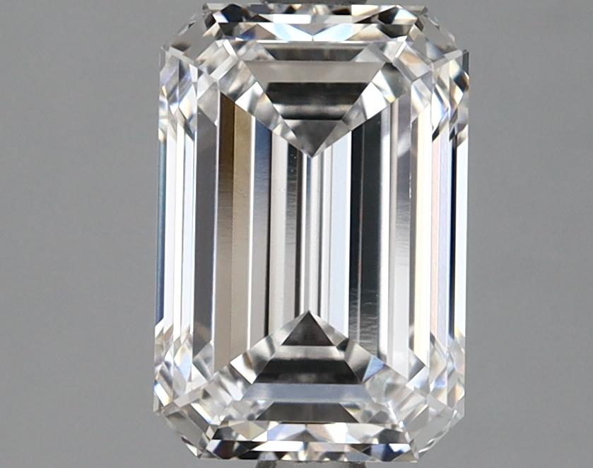 2.12 Carat Emerald Shaped Ideal Cut VS1 GIA Certified Lab Grown Diamond