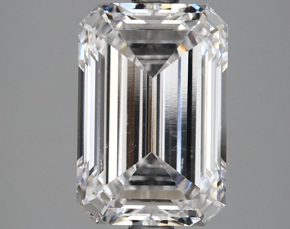 3.14 Carat Emerald Shaped Excellent Cut VS1 GIA Certified Lab Grown Diamond