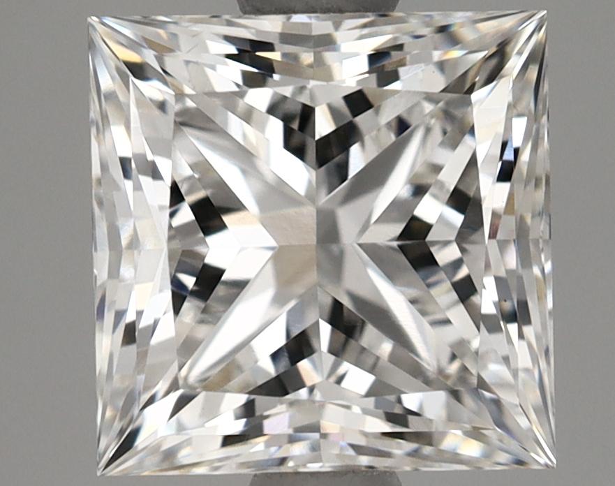2.14 Carat Princess Shaped Ideal Cut VS2 GIA Certified Lab Grown Diamond
