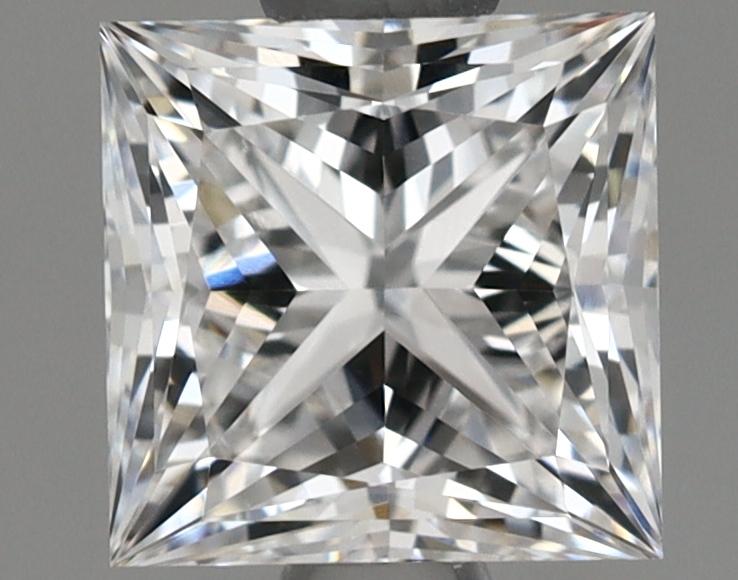 1.06 Carat Princess Shaped Very Good Cut VVS1 GIA Certified Lab Grown Diamond