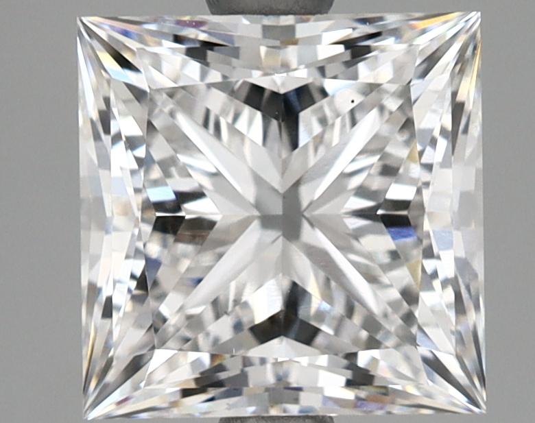 2.69 Carat Princess Shaped Ideal Cut VS2 GIA Certified Lab Grown Diamond