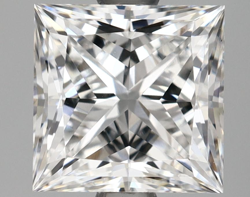 1.82 Carat Princess Shaped Ideal Cut VVS2 IGI Certified Lab Grown Diamond