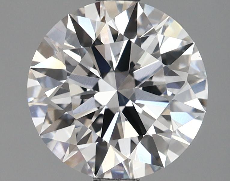 2.1 Carat Round Shaped Excellent Cut VS2 GIA Certified Lab Grown Diamond