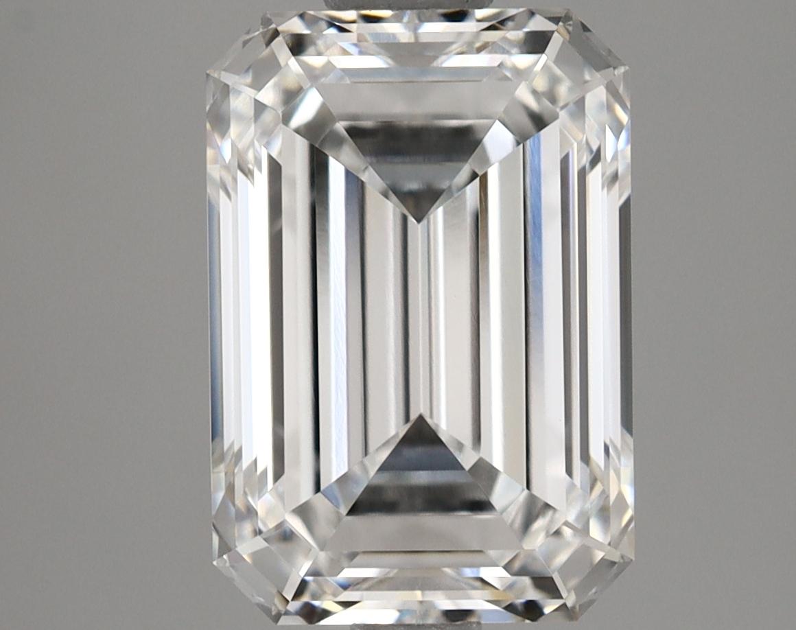 2.69 Carat Emerald Shaped Ideal Cut VS1 GIA Certified Lab Grown Diamond