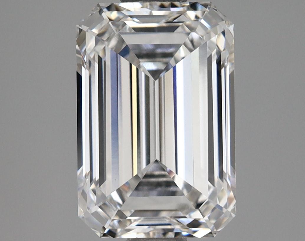 1.69 Carat Emerald Shaped Excellent Cut VVS2 IGI Certified Lab Grown Diamond