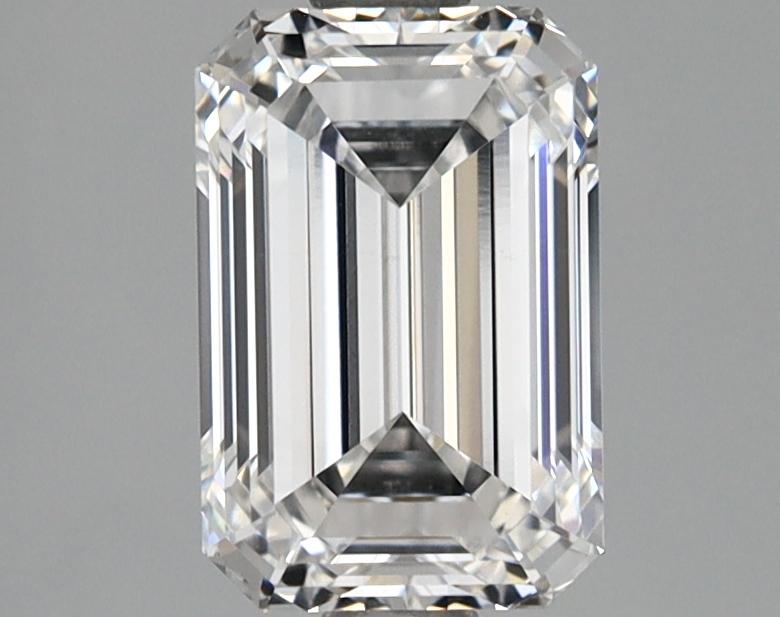 1.69 Carat Emerald Shaped Excellent Cut VVS2 IGI Certified Lab Grown Diamond