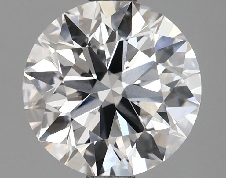 1.68 Carat Round Shaped Ideal Cut VVS2 IGI Certified Lab Grown Diamond