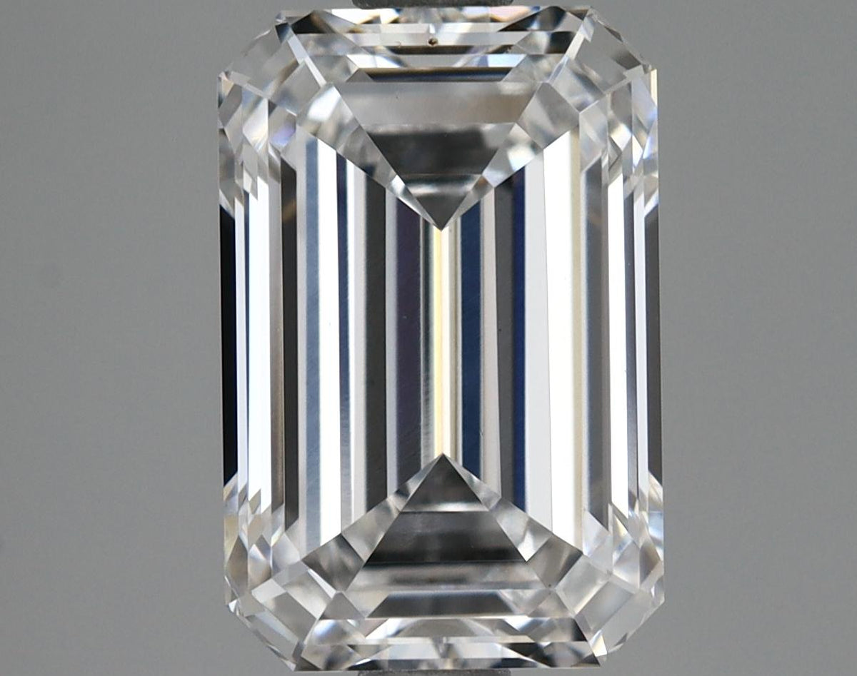 2.18 Carat Emerald Shaped Excellent Cut VS1 IGI Certified Lab Grown Diamond