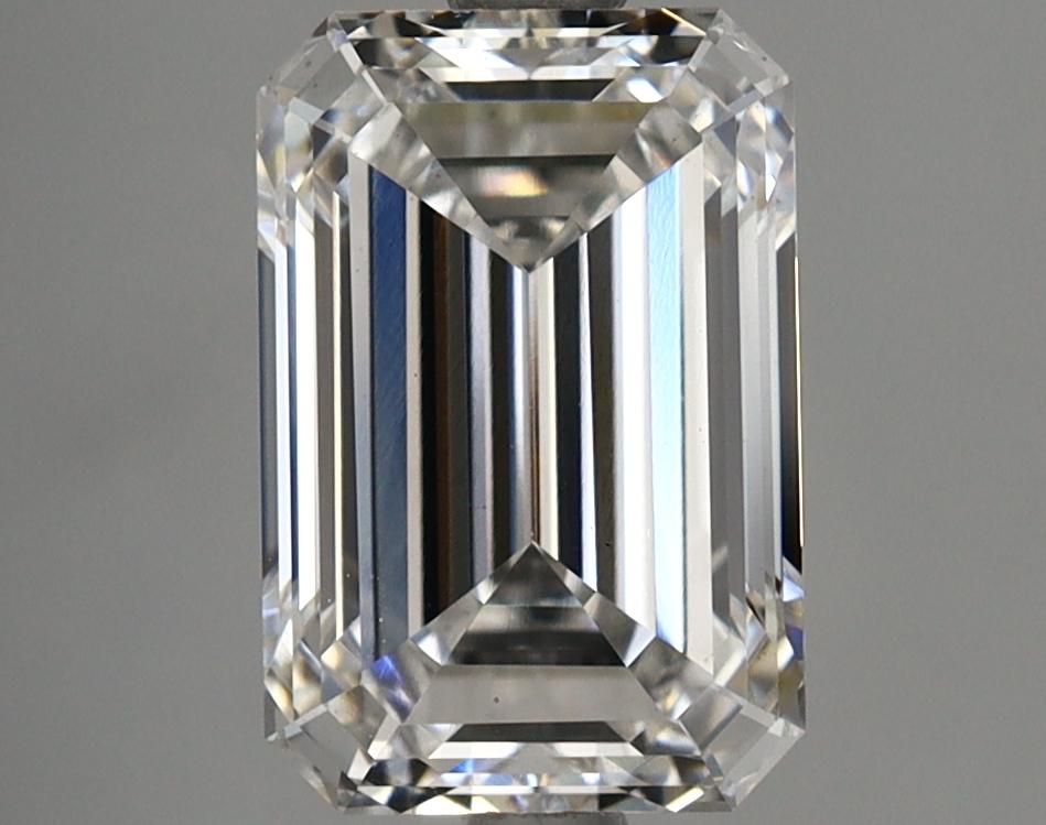 2.97 Carat Emerald Shaped Excellent Cut VS2 IGI Certified Lab Grown Diamond
