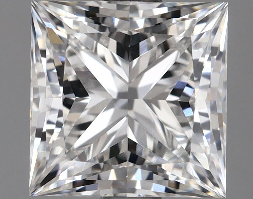 1.84 Carat Princess Shaped Ideal Cut VVS2 IGI Certified Lab Grown Diamond