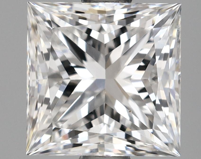 1.66 Carat Princess Shaped Ideal Cut VVS2 IGI Certified Lab Grown Diamond