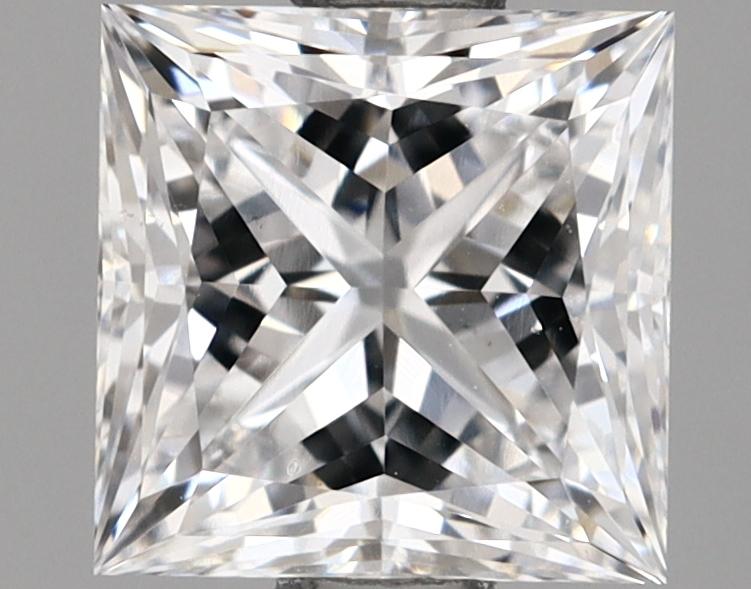 1.09 Carat Princess Shaped Ideal Cut VS1 IGI Certified Lab Grown Diamond
