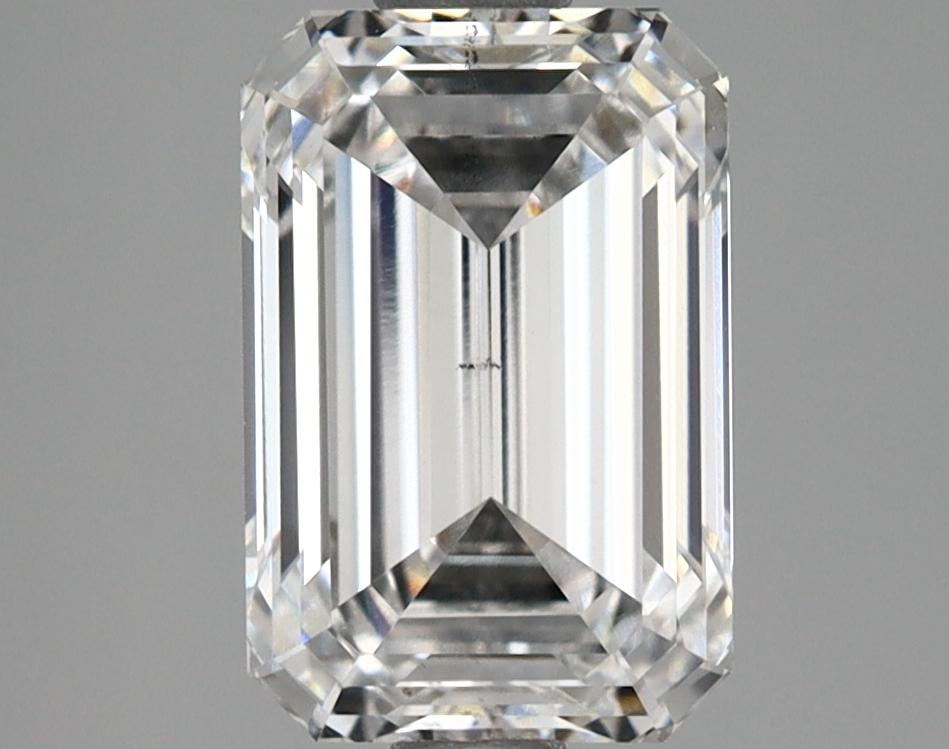 2.85 Carat Emerald Shaped Excellent Cut VS2 IGI Certified Lab Grown Diamond