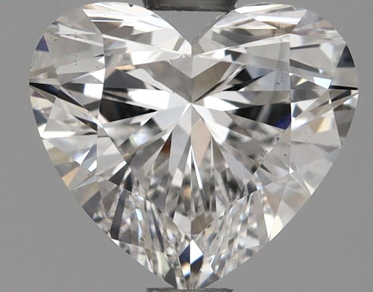 1.38 Carat Heart Shaped Ideal Cut VS2 IGI Certified Lab Grown Diamond