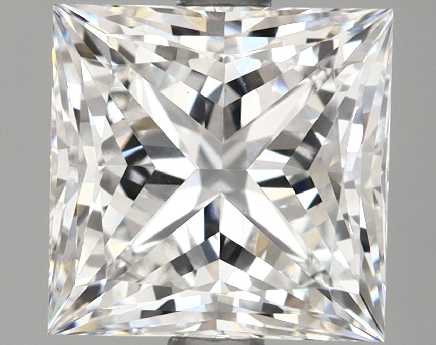 2.69 Carat Princess Shaped Ideal Cut VS1 IGI Certified Lab Grown Diamond