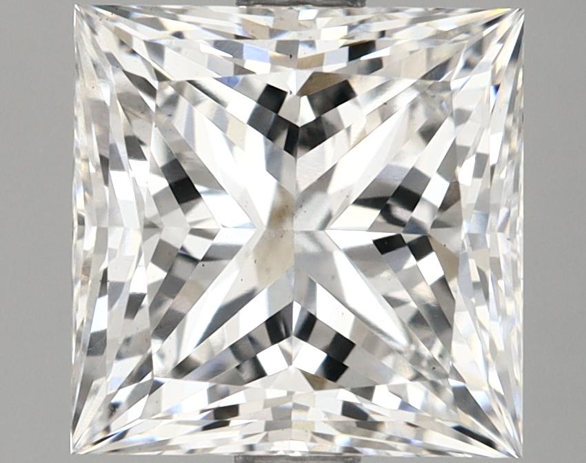 2.69 Carat Princess Shaped Ideal Cut VS2 IGI Certified Lab Grown Diamond