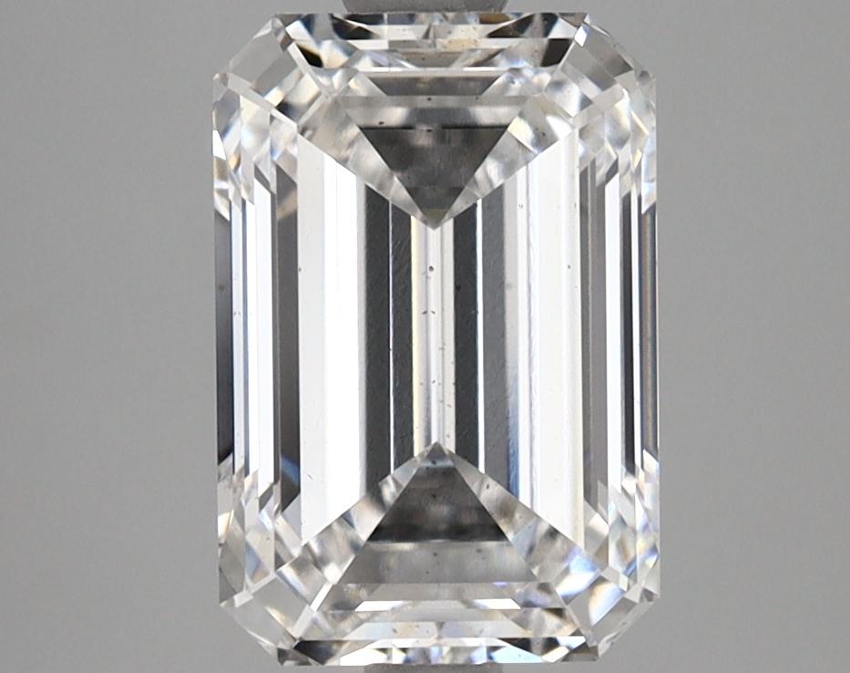 2.9 Carat Emerald Shaped Ideal Cut VS2 IGI Certified Lab Grown Diamond