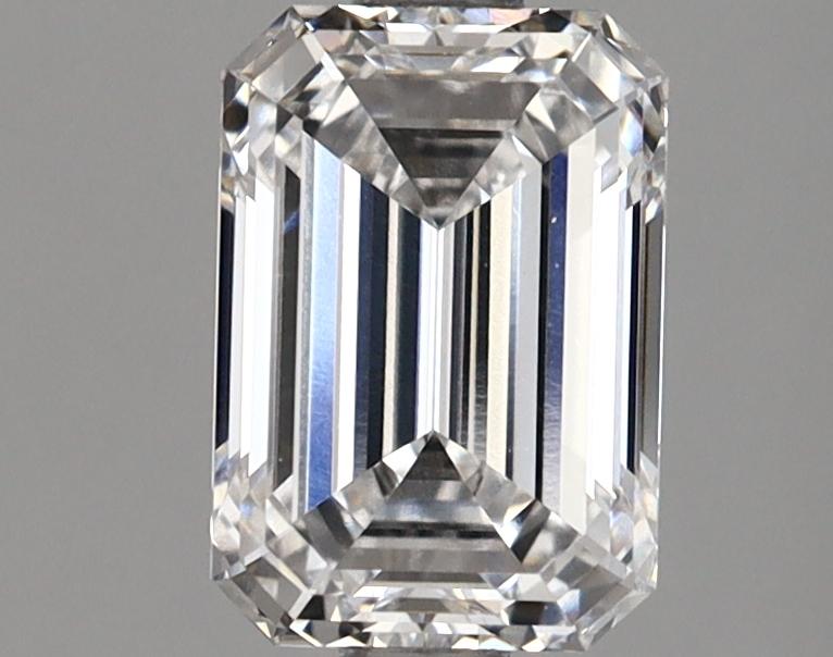 1.69 Carat Emerald Shaped Ideal Cut VVS2 IGI Certified Lab Grown Diamond