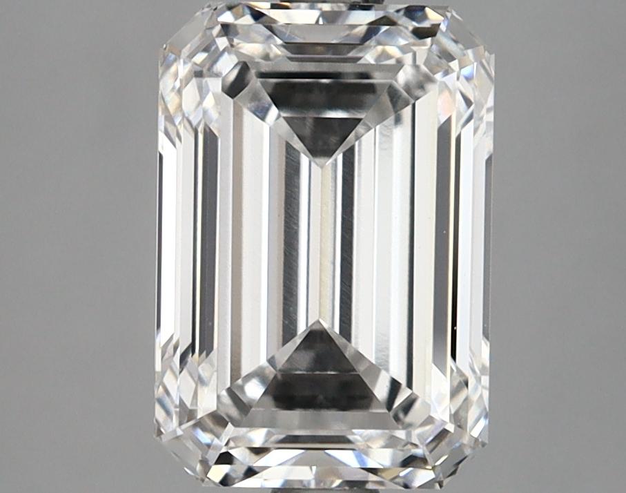 2.85 Carat Emerald Shaped Ideal Cut VS1 IGI Certified Lab Grown Diamond