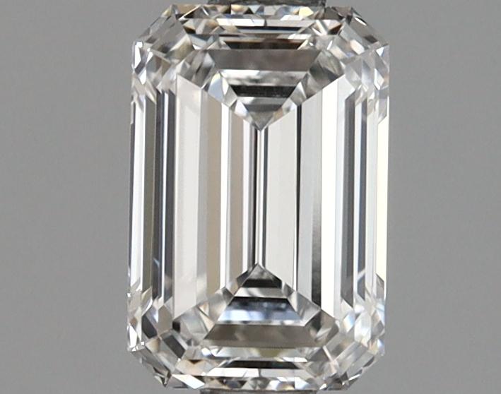 1.08 Carat Emerald Shaped Excellent Cut VVS2 IGI Certified Lab Grown Diamond