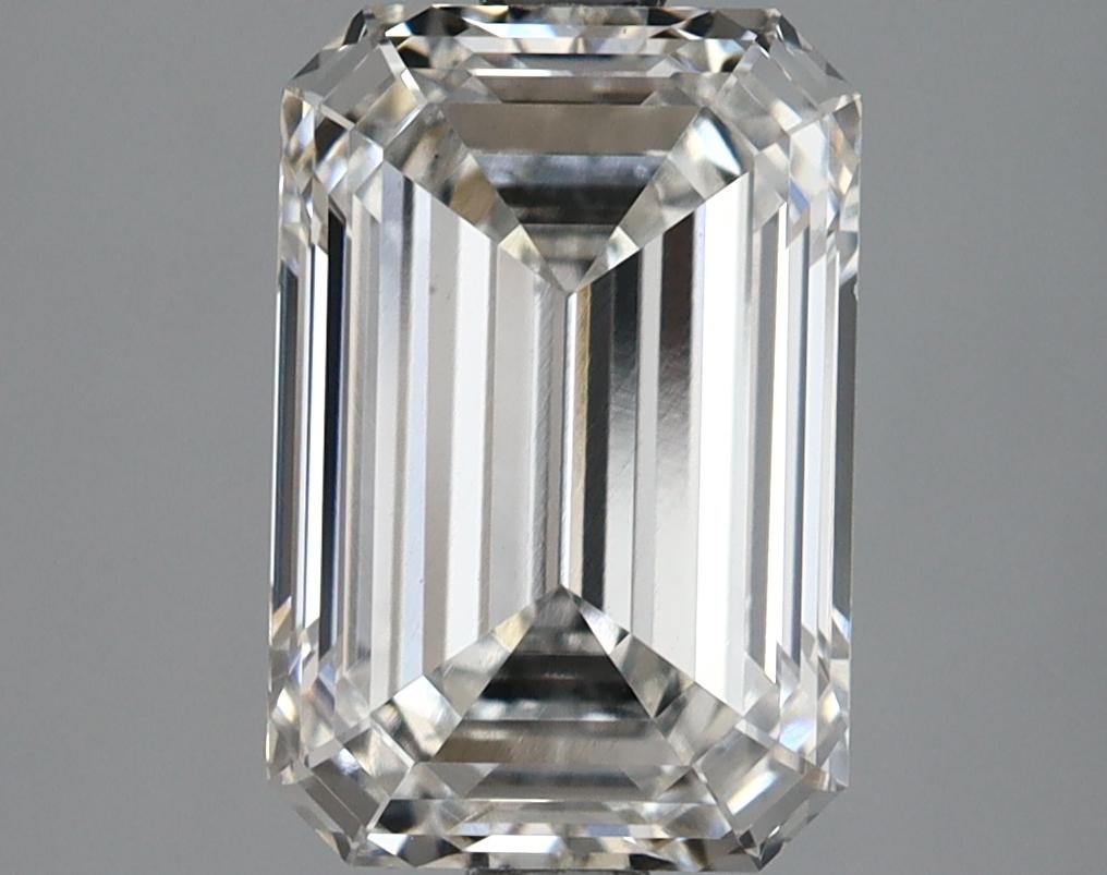 2.69 Carat Emerald Shaped Ideal Cut VS2 IGI Certified Lab Grown Diamond