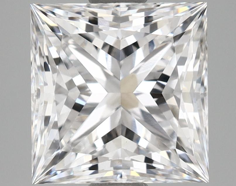 1.68 Carat Princess Shaped Ideal Cut VS1 IGI Certified Lab Grown Diamond