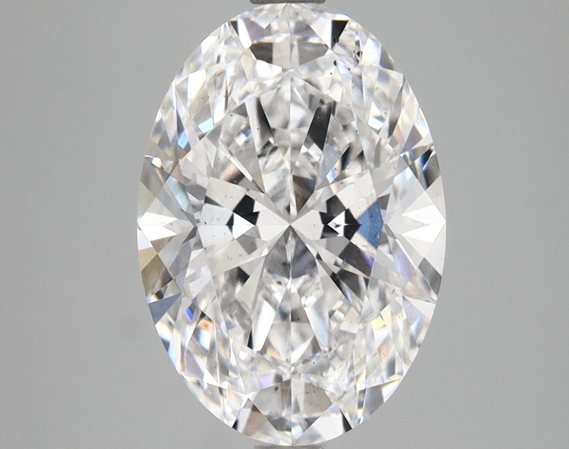3.79 Carat Oval Shaped Ideal Cut SI1 IGI Certified Lab Grown Diamond