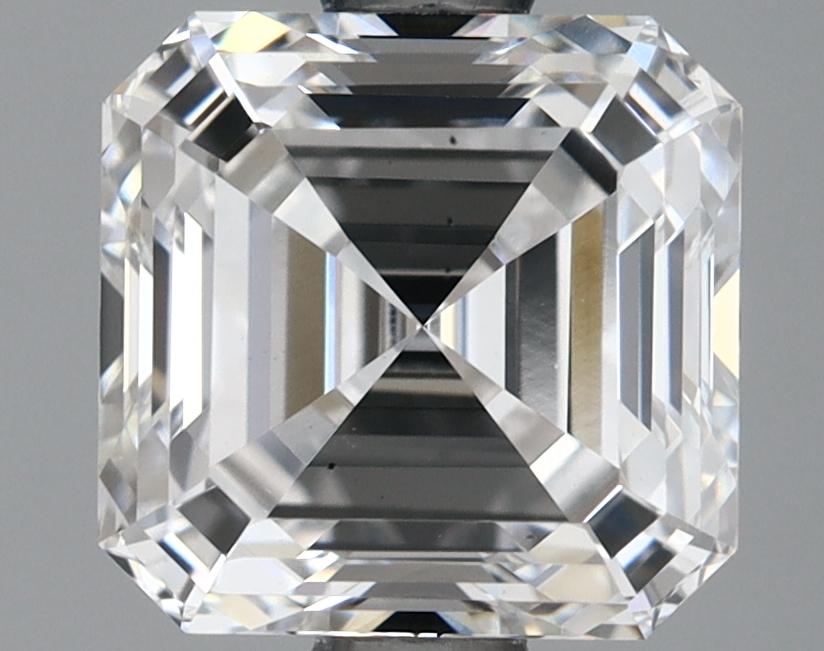 1.59 Carat Asscher Shaped Ideal Cut VS2 IGI Certified Lab Grown Diamond
