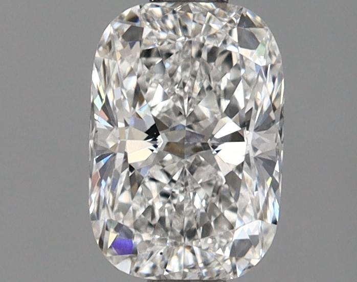 1.05 Carat Elongated Cushion Shaped Excellent Cut VVS2 IGI Certified Lab Grown Diamond